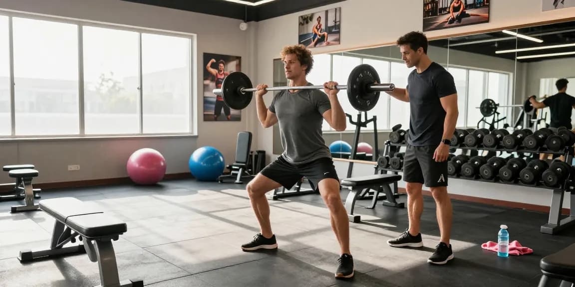 Entrenamiento intensivo en el gimnasio con Esteroidesshop en un ambiente motivador.